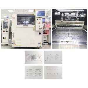 εκτύπωση με στένσιλ για αποτελεσματική πάστα συγκόλλησης